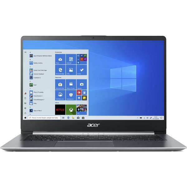 Notebook Acer Swift 1 (SF114-32-P6MX) + Microsoft 365 pro jednotlivce stříbrný

