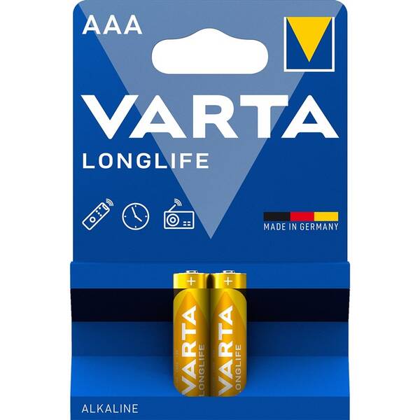 Baterie alkalická Varta AAA, LR03, blistr 2ks 

