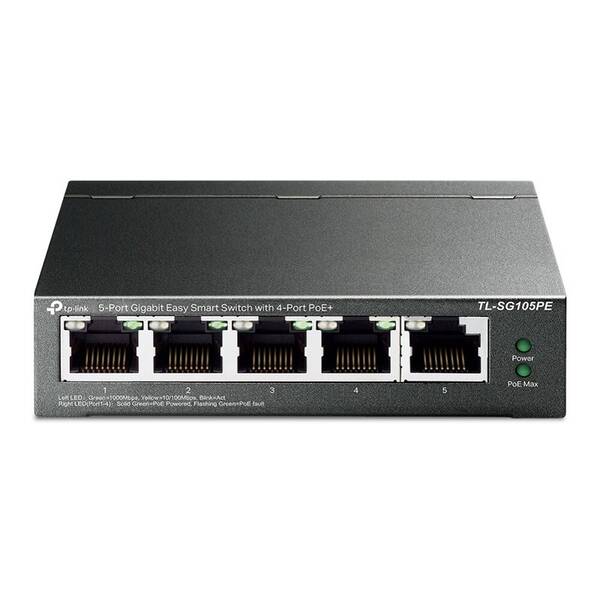 Switch TP-Link TL-SG105PE černý

