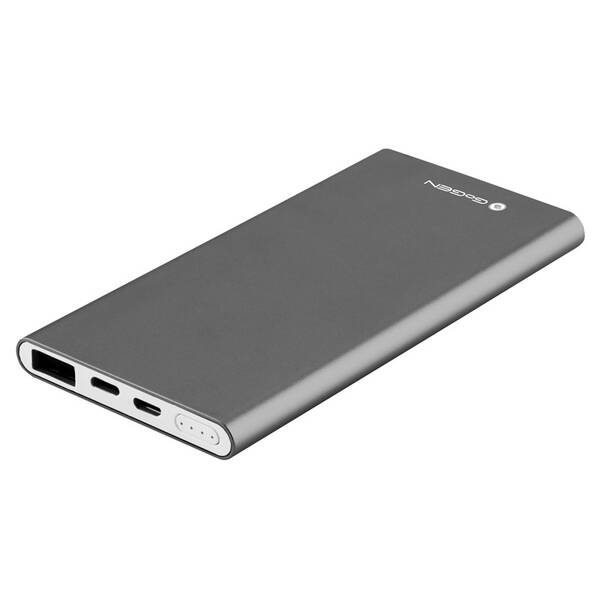 Powerbanka GoGEN 5000 mAh, Lightning šedá

