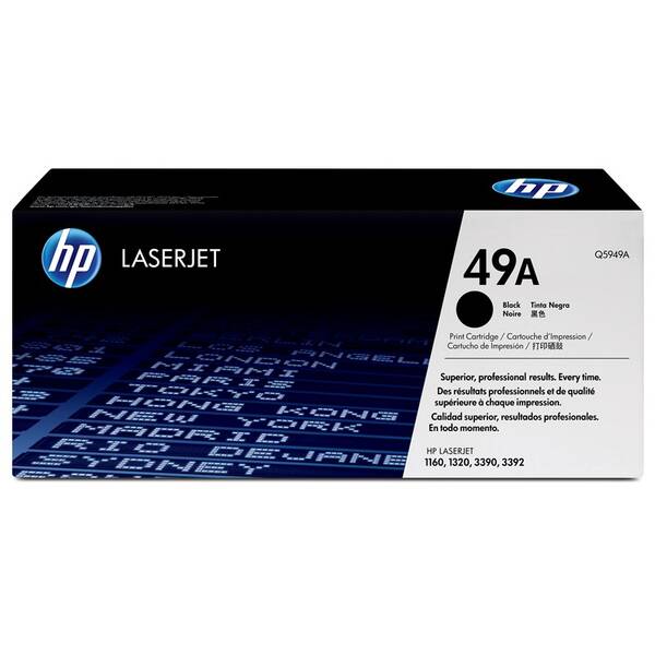 Toner HP 49A, 2 500 stran černý

