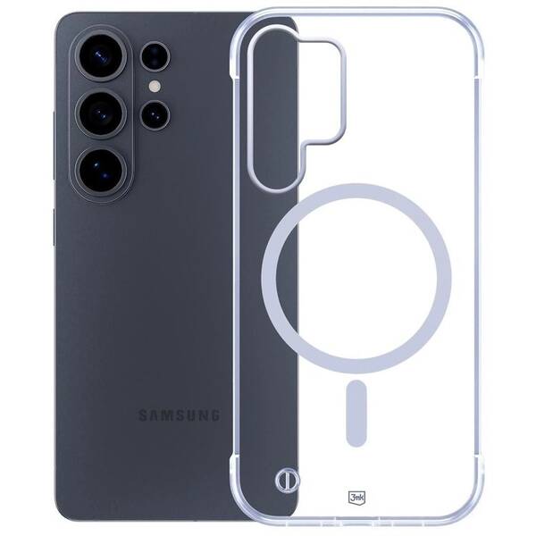 Kryt na mobil 3mk Just20g MagCase na Samsung Galaxy S26 Ultra průhledný

