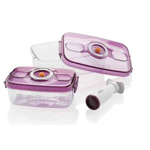 Vakuovací set Gallet MSV250BOX fialové/průhledné

