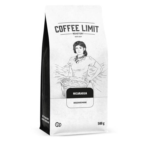 Káva zrnková COFFEE LIMIT Nicaragua San Juan del Rio Coco 500 g 

