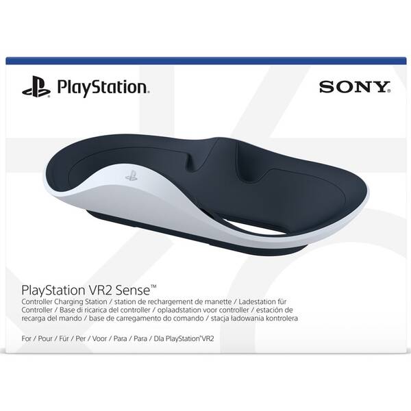 Nabíjecí stanice Sony pro PlayStation VR2 ovladače černé/bílé

