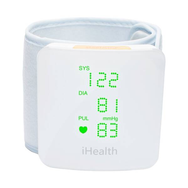 Tlakoměr na zápěstí iHealth VIEW BP7 bílý

