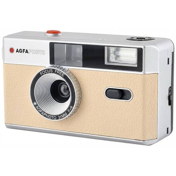 Analogový fotoaparát AgfaPhoto Analogue Photo Camera béžový

