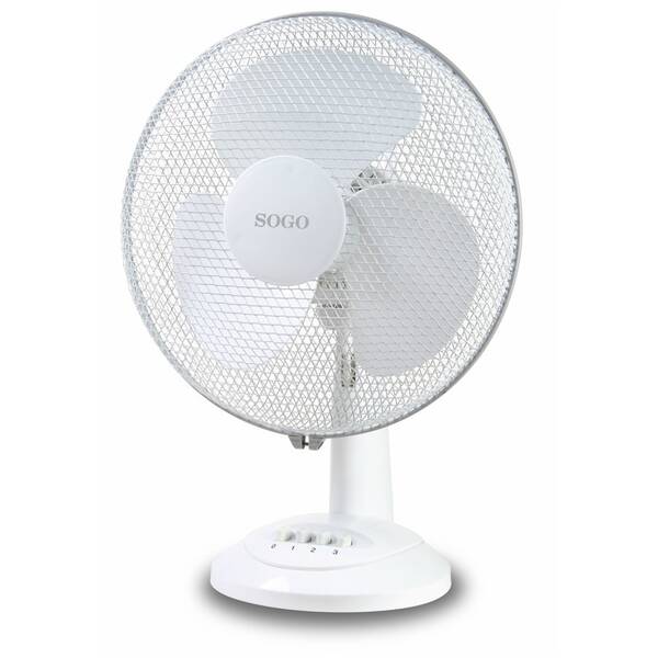 Ventilátor stolní SOGO SS-21410 bílý

