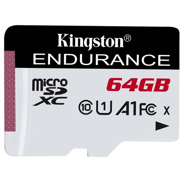 Paměťová karta Kingston Endurance microSDXC 64GB (95R/30W) 

