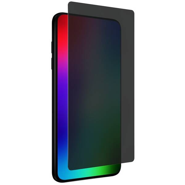 Nalepení ochranné fólie ZAGG Ultra Privacy+ na telefon 

