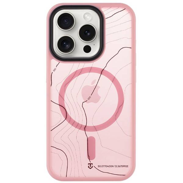 Kryt na mobil Tactical MagForce Hyperstealth Sika na Apple iPhone 15 Pro růžový


