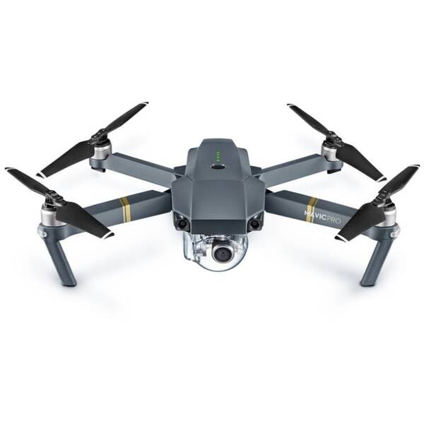 Dron DJI Mavic Pro, 4K Full HD kamera šedý

