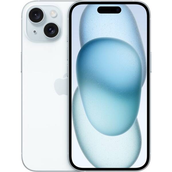 Mobilní telefon Apple iPhone 15 128 GB Blue 

