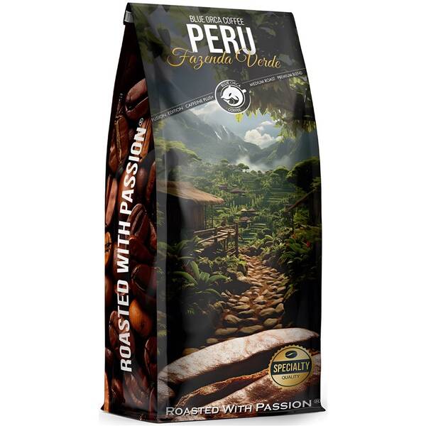 Káva zrnková Blue Orca PERU 1KG 
