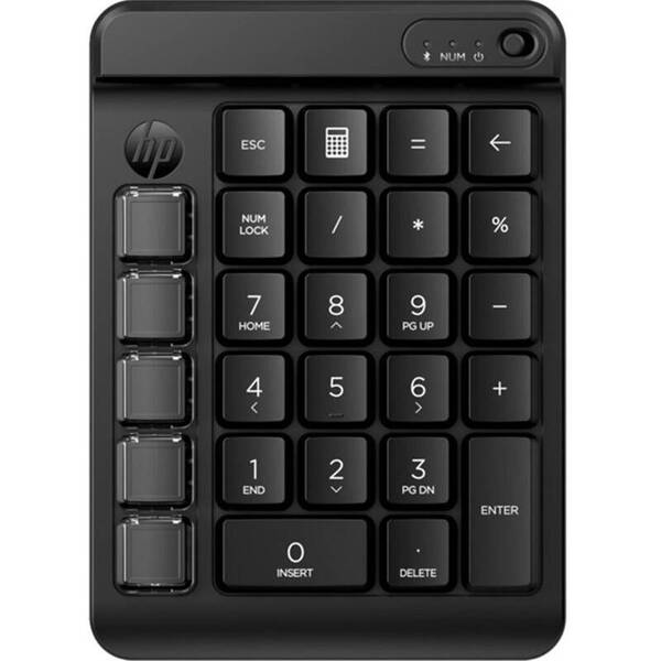 Klávesnice HP 430 Programmable Wireless Keypad černá

