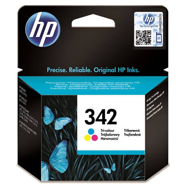 Inkoustová náplň HP 342, 175 stran - CMY 

