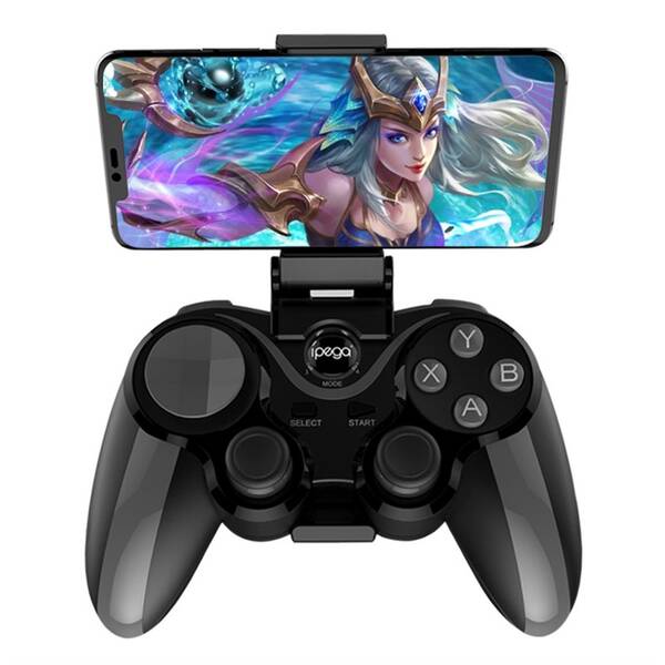 Gamepad iPega Black Kingkong, iOS/Android, BT černý


