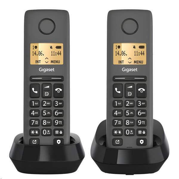 Domácí telefon Gigaset Pure 100 Duo černý

