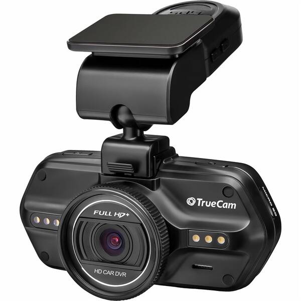 Autokamera TrueCam A7s GPS (s hlášením radarů) černá

