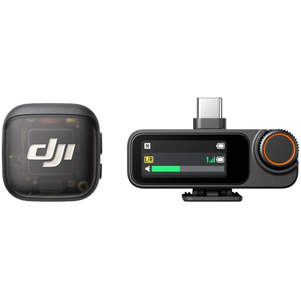 Mikrofon DJI Mic 3 (1 TX + 1 RX) šedý

