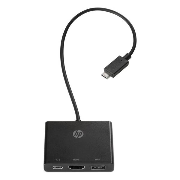 Kabel HP USB-C/HDMI, USB 3.0, USB-C černá

