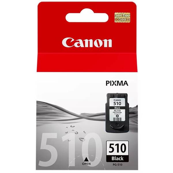 Inkoustová náplň Canon PG-510Bk, 220 stran černá

