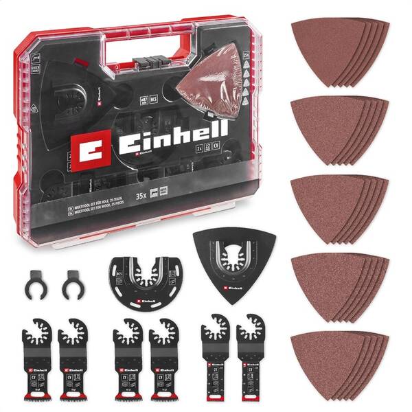 Sada pro multibrusku Einhell XLPLUS-CASE (35 ks), 49708136 

