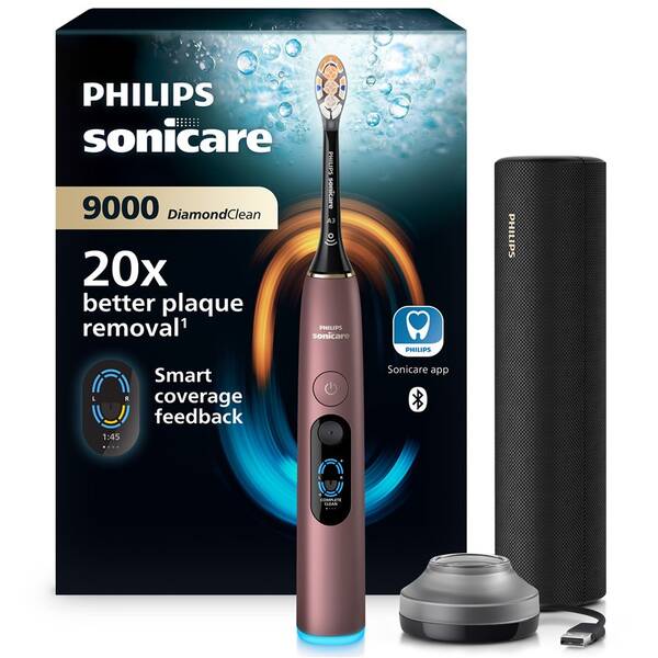 Zubní kartáček Philips HX9212/85 fialový

