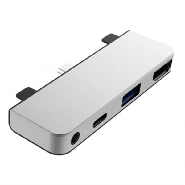 USB Hub HyperDrive pro iPad Pro USB-C/HDMI, USB3.0, USB-C, 3,5mm jack stříbrný

