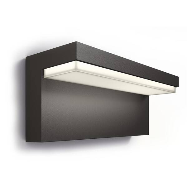 Nástěnné svítidlo Philips Bustan, 2700 K antracitové

