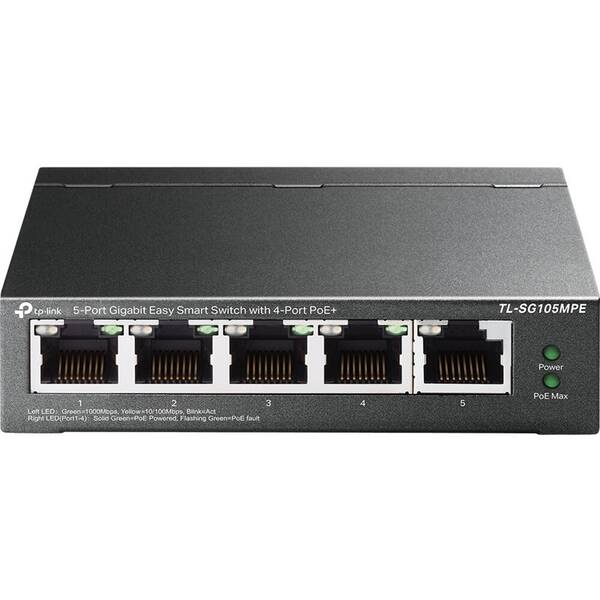 Switch TP-Link TL-SG105MPE černý

