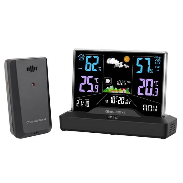 Meteorologická stanice GoGEN ME 2000 černá

