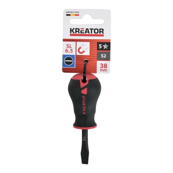 Šroubovák Kreator KRTH21202 SL6,5X25 

