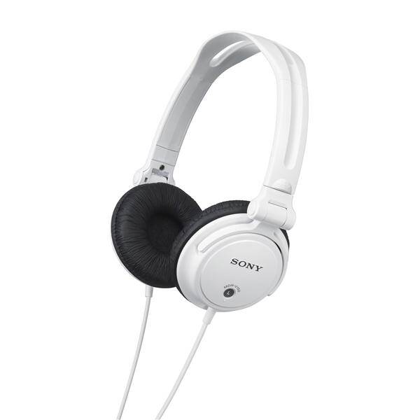 Sluchátka Sony MDRV150W.AE bílá

