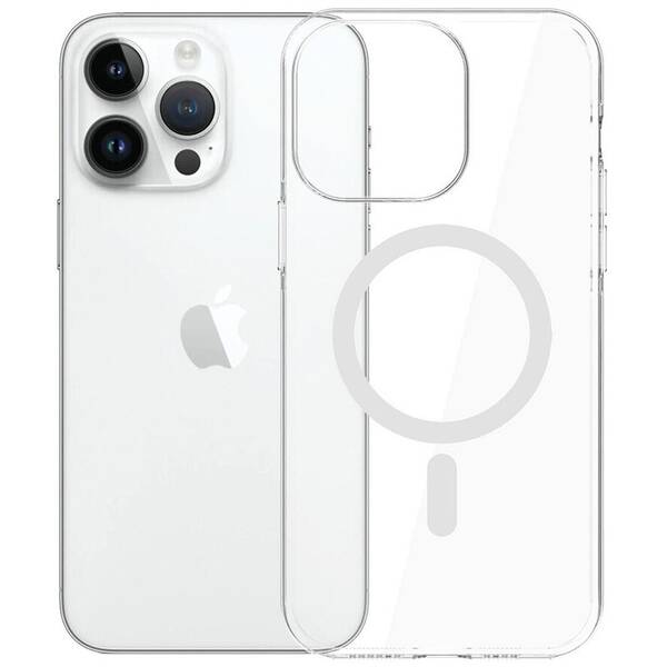 Kryt na mobil 3mk EverClear MagCase na Apple iPhone 14 Pro Max průhledný

