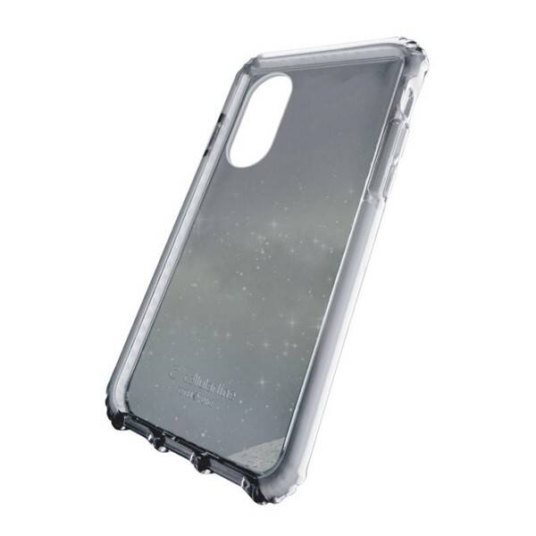 Kryt na mobil CellularLine Tetra Force na Apple iPhone X/Xs bílý

