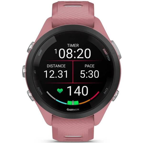 Chytré hodinky Garmin Forerunner 265S - Light Pink/Whitestone 

