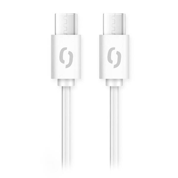 Kabel Aligator Power 100W, USB-C/USB-C, 5A, 1,5m bílý

