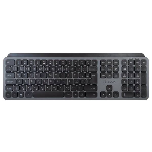 Klávesnice SBOX BT-26, CZ/SK layout černá/šedá

