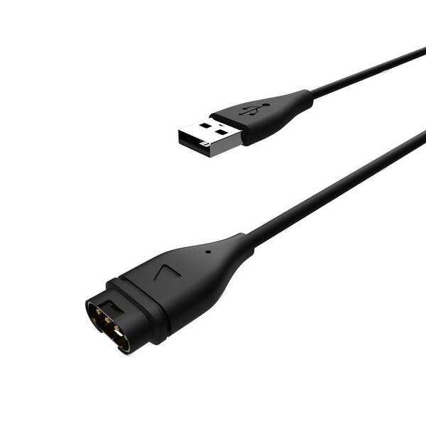 Nabíjecí kabel FIXED pro smartwatch Garmin černý

