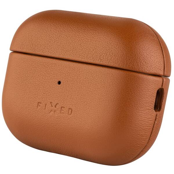Pouzdro FIXED PodsLeather pro Apple AirPods 3 hnědé


