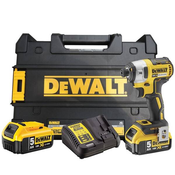 Rázový šroubovák Dewalt DCF887P2-QW (s baterií) 
