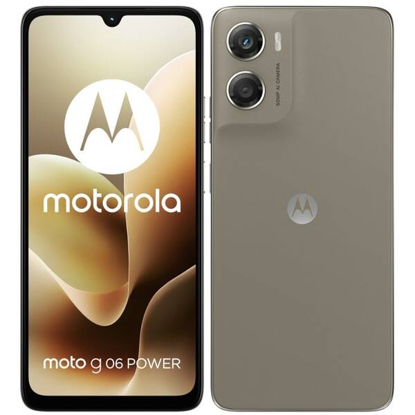 Mobilní telefon Motorola Moto G06 Power 4 GB / 256 GB hnědý

