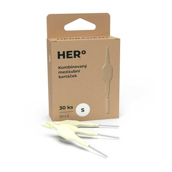 Mezizubní kartáčky HERBADENT HERo S (30 ks) 

