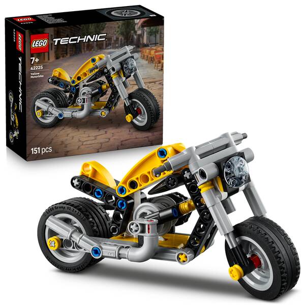 Stavebnice LEGO® Technic 42225 Žlutá motorka 

