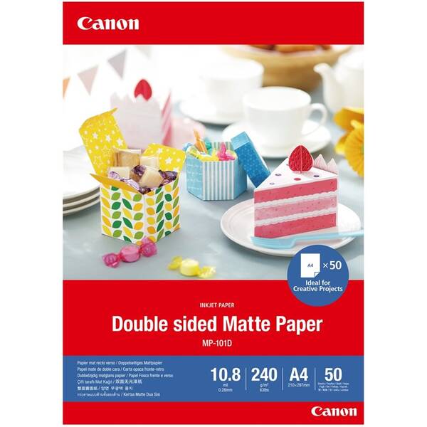 Fotopapír Canon MP-101D A4, 240g/m2, 50 listů 

