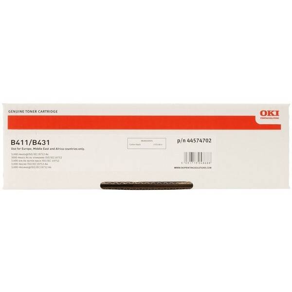 Toner OKI B411/B431, 3000 stran černý

