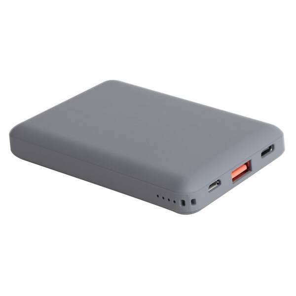 Powerbanka Uniq Fuele Mini 8000 mAh šedá

