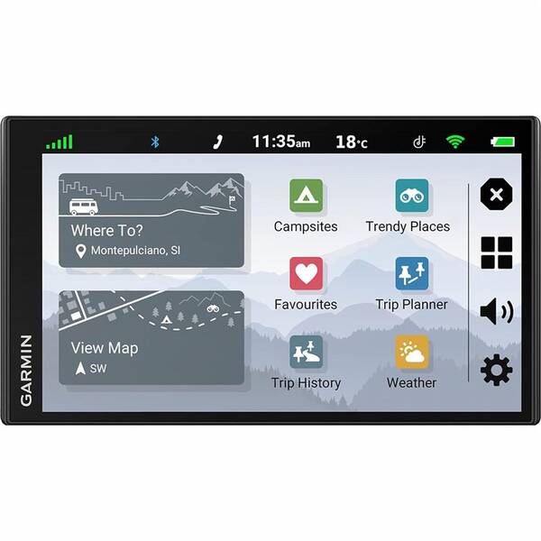 Navigační systém GPS Garmin CamperVan černý


