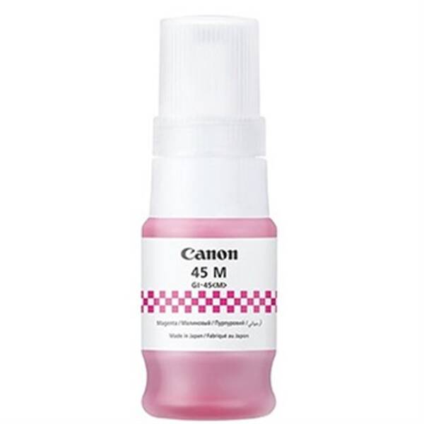 Inkoustová náplň Canon GI-45 M pro MAXIFY GX 10 purpurová

